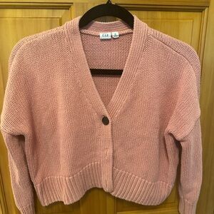 GAP Women's Blush Cardigan Sweater